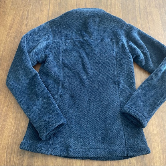 Patagonia Sweater Women XS Fleece Retool Snap T Pullover Jacket Navy Blue X-Smal - Picture 5 of 12